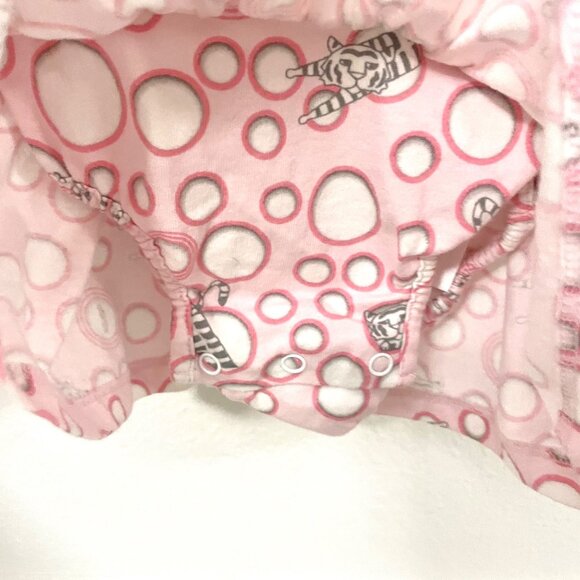 Kenzo Tiger Pink Tank Infant Dress Size 3M - Picture 4 of 5